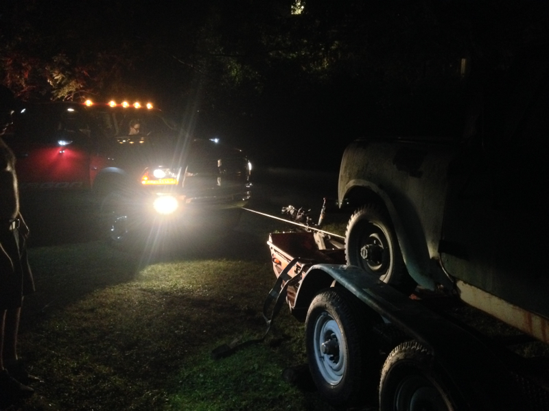 Illustration for article titled How To Tow A Project Car From An Impossible Place: The 7-Hour Saga